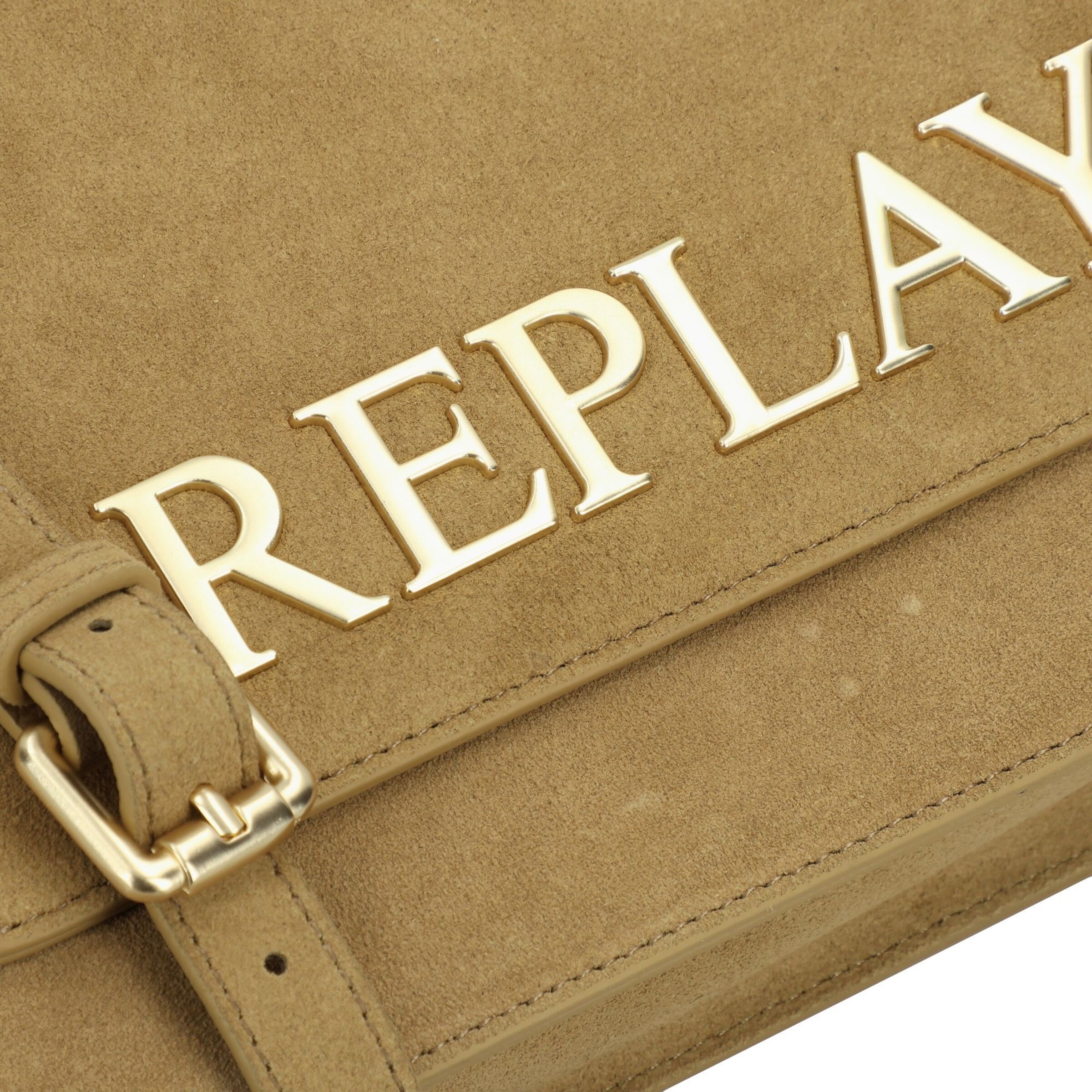 REPLAY Schoudertas in Bruin