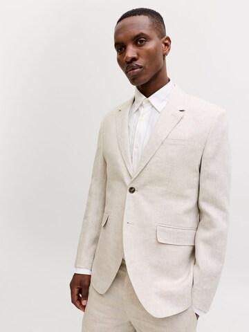 JACK & JONES Slim fit Colbert 'JPRBLAMartin' in Beige