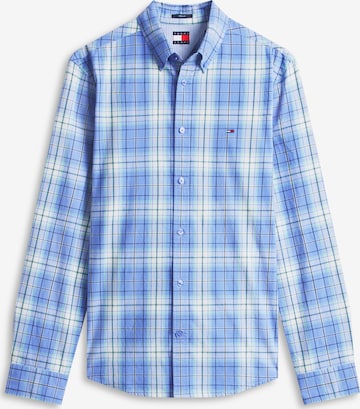 Tommy Jeans - Camisa en azul: frente