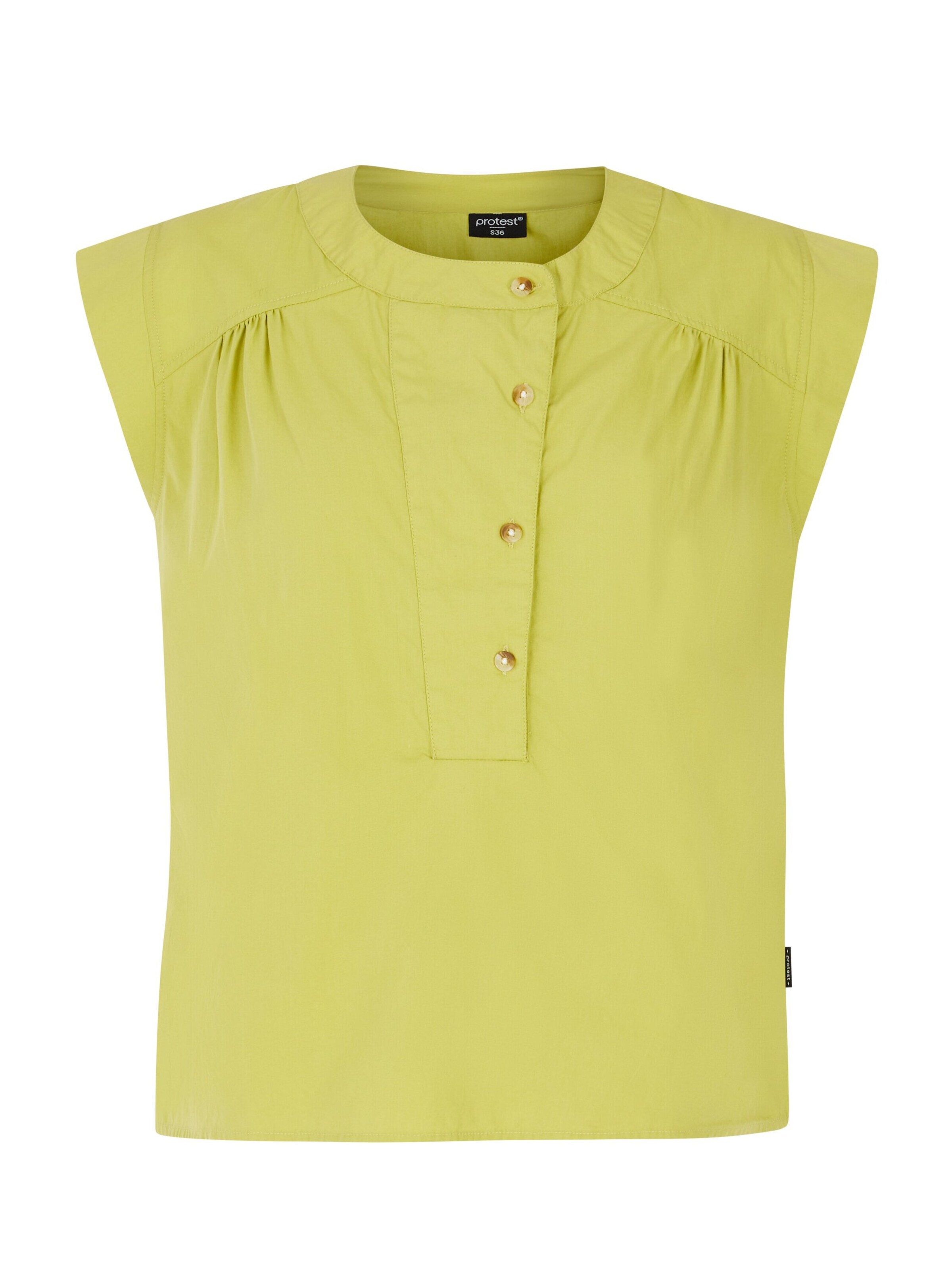 PROTEST Shirt 'PRTJana'‌‌‌‌‌ in Grün: Vorderseite