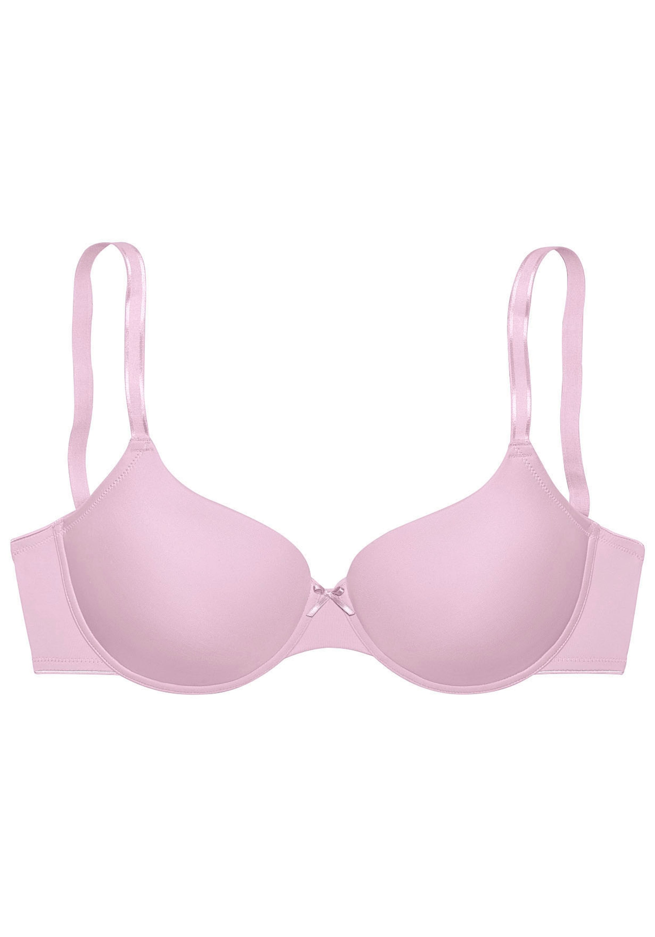 LASCANA Regular Bra in Purple: front