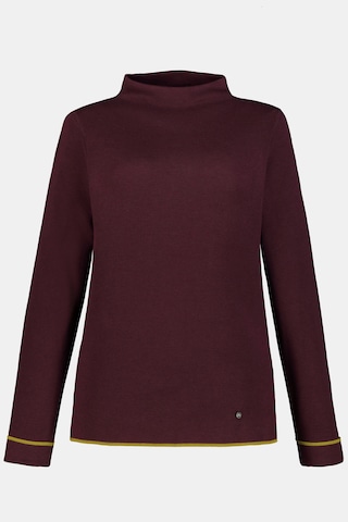 Gina Laura Sweater in Red: front