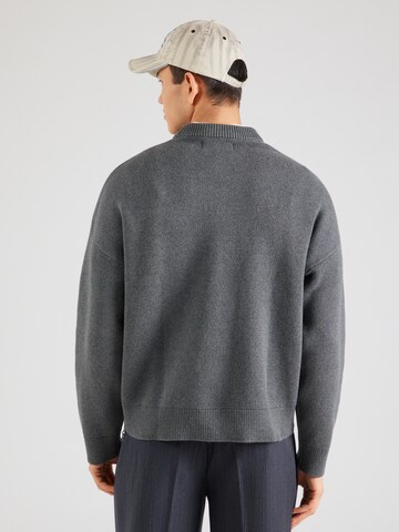 JACK & JONES Sweater 'JORMEADOWS' in Grey