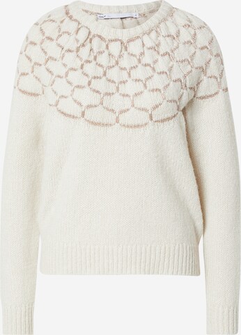 Pull-over 'MISJA' ONLY en beige : devant