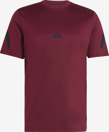 T-Shirt fonctionnel 'Z.N.E.' ADIDAS SPORTSWEAR en rouge : devant