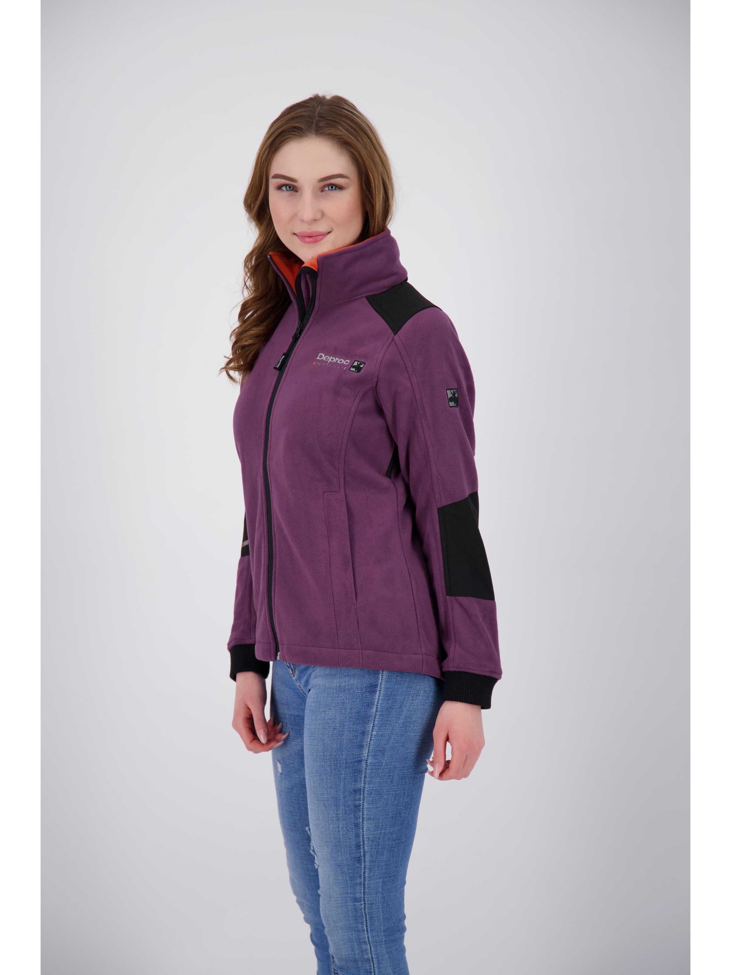 deproc Fleecejacke 'CANADA Women'‌‌ in Lila