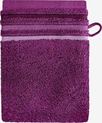 SCHIESSER Washcloth 'Skyline Color' in Purple