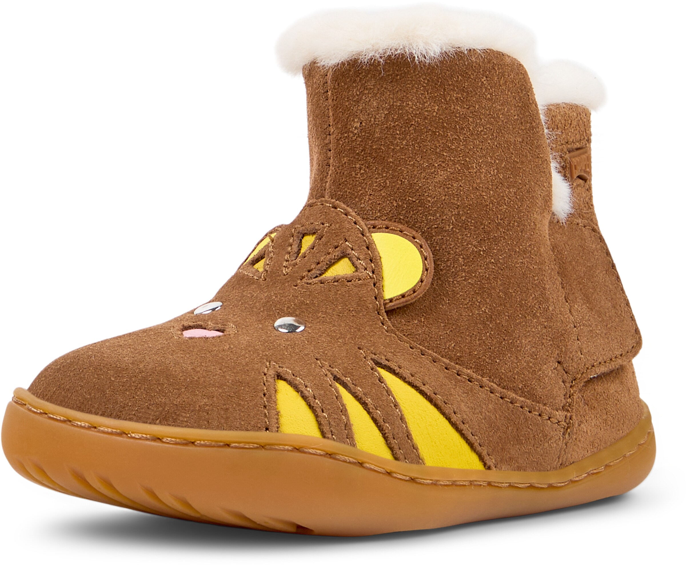 Bottes de neige ' Peu Cami ' CAMPER en marron : devant
