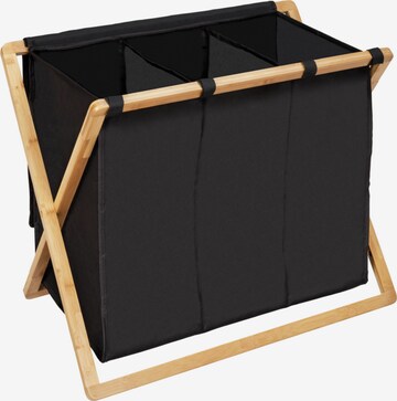 Wenko Laundry Basket 'Trio Ecori' in Black