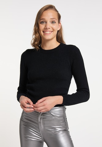 myMo at night Sweater in Black: front