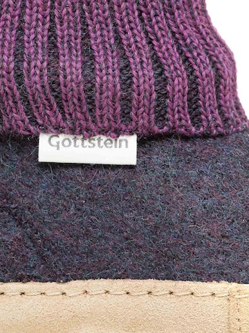 Gottstein Slippers 'Hüttenschuhe Dakota' in Purple