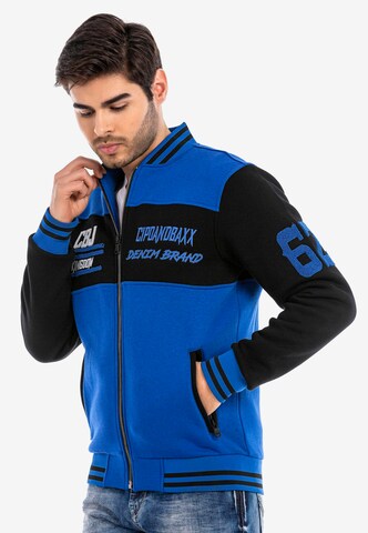 CIPO & BAXX Sweatvest in Blauw