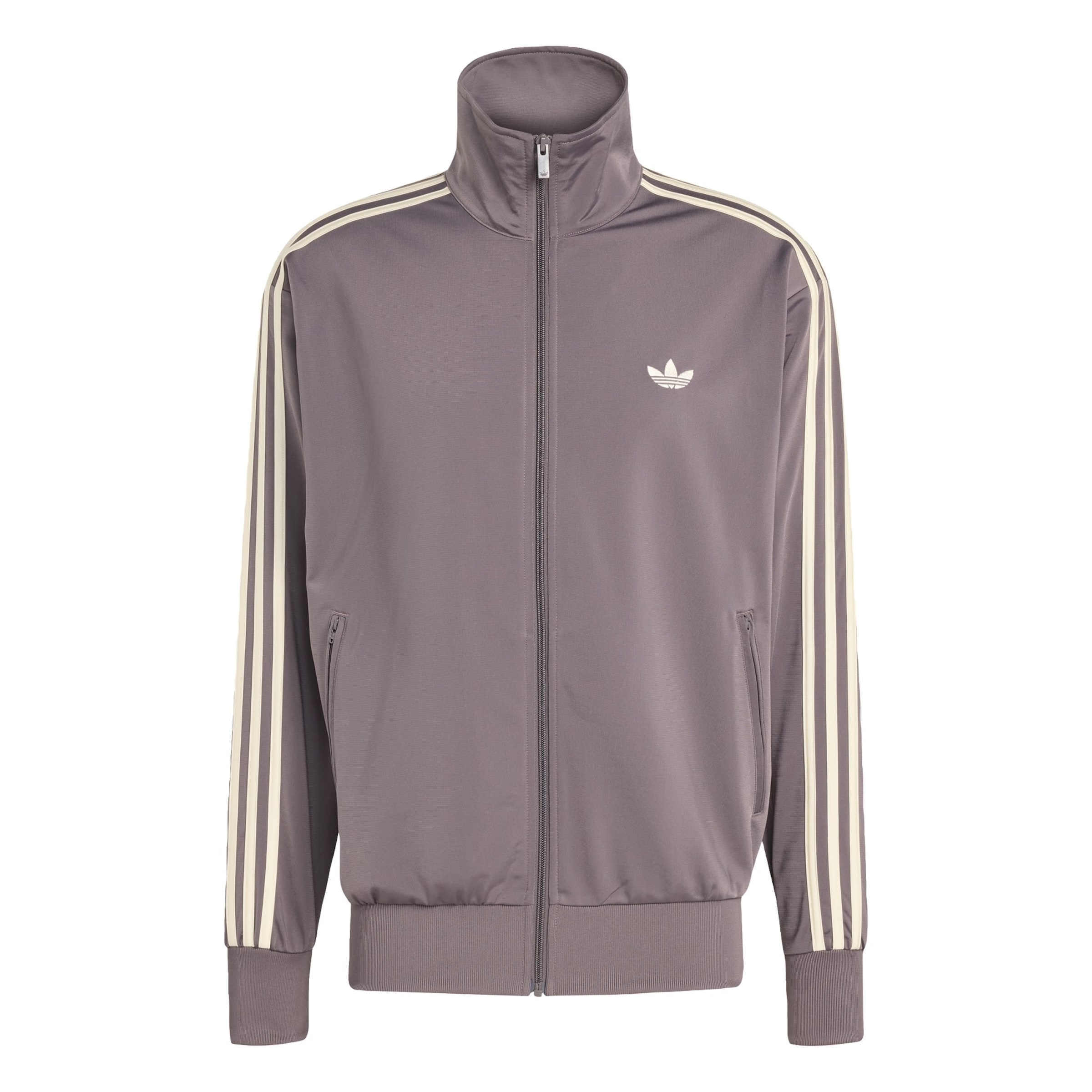 ADIDAS ORIGINALS Sudadera con cremallera 'Firebird' en greige / blanco, Vista del producto