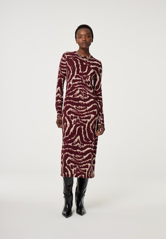 Fabienne Chapot Jurk in Rood: voorkant