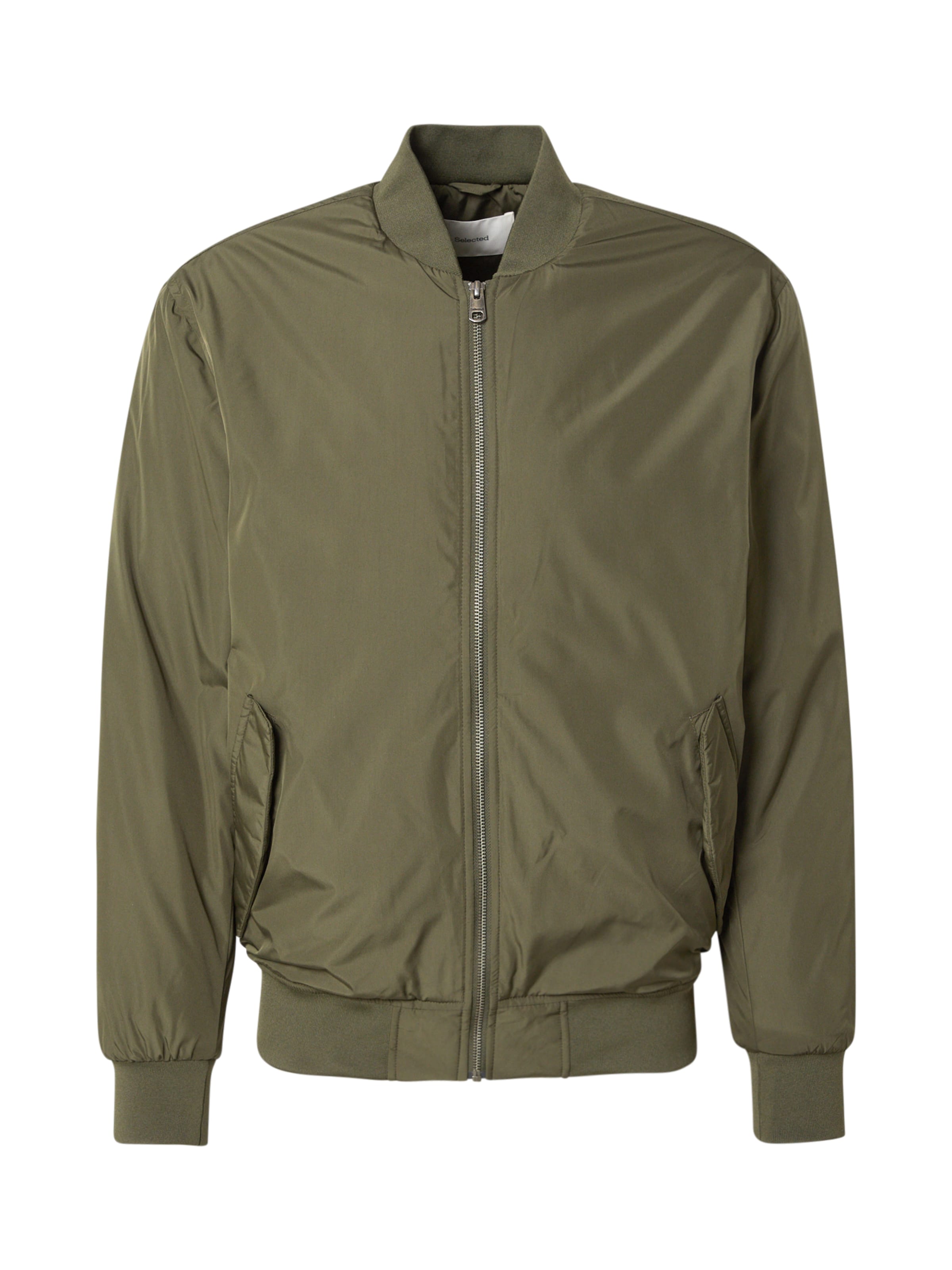 SELECTED Between-season jacket 'SLHCLAY' in Green: front