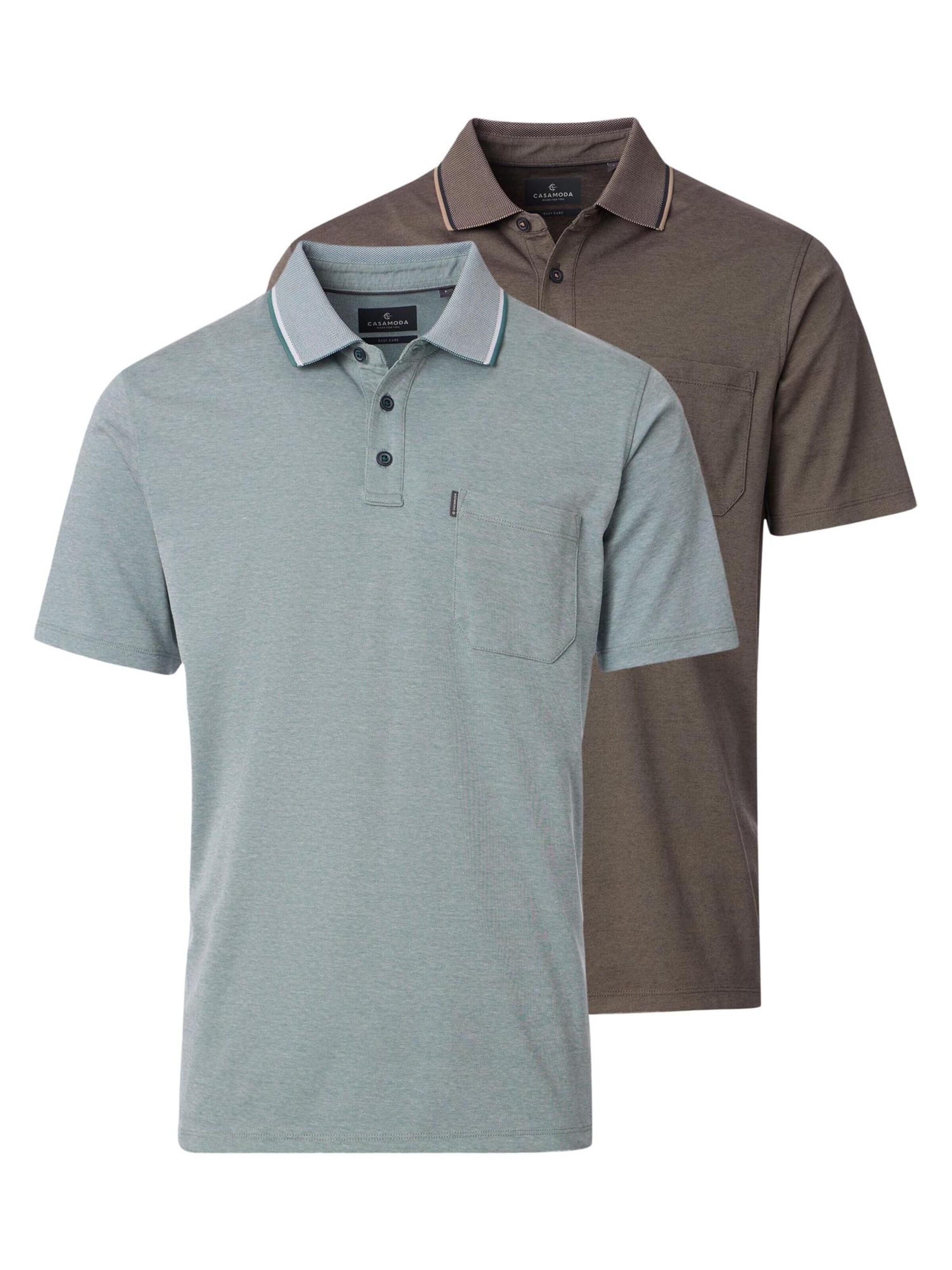 CASAMODA Shirt 'Basic' in Green: front