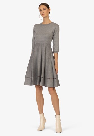 Kraimod Strickkleid in Grau