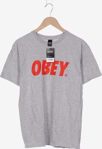 Obey T-Shirt M in Grau: predná strana