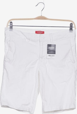 GUESS Shorts in 30 in White: front