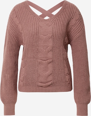ABOUT YOU Sweater 'Michaela' in Pink: front