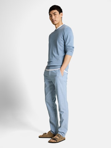 TOM TAILOR Regular Chinohose in Blau