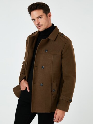 Buratti Winter Coat 'Buratti' in Brown