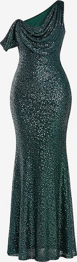 GODDIVA Kleid in dunkelgrün, Produktansicht