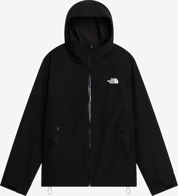 THE NORTH FACE Яке Outdoor в черно: отпред