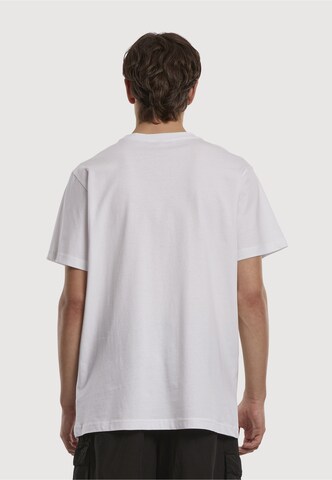 Merchcode Shirt 'Shrek Distressed' in White