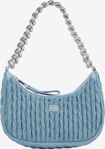 Tommy JeansTorba za na rame 'ICONIC' - plava boja: prednji dio