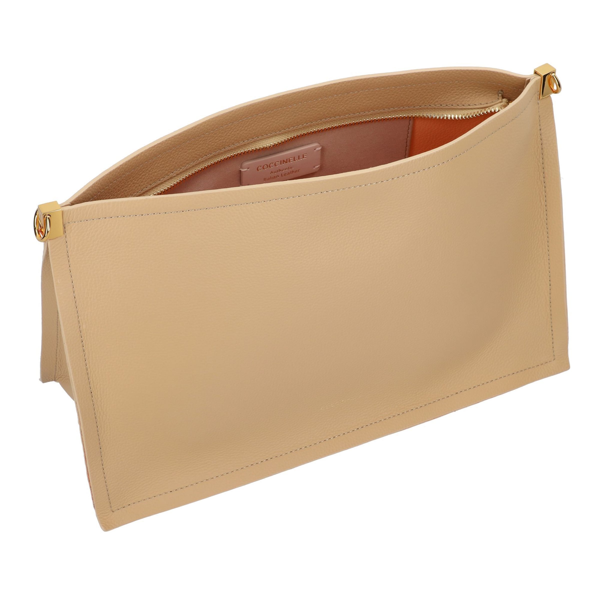 Coccinelle Handbag 'Snip' in Beige