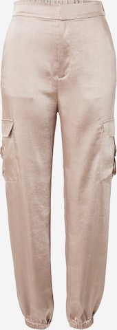 Hoermanseder x About You Tapered Cargo Pants in Beige: front
