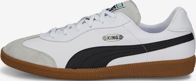 PUMA Chaussure de foot 'KING 21' en gris / noir / blanc, Vue avec produit