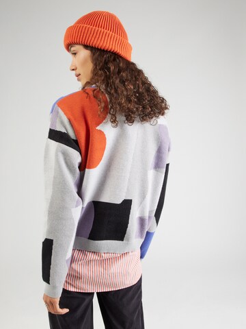 Volcom - Pullover 'ABSTRACKOM' em cinzento