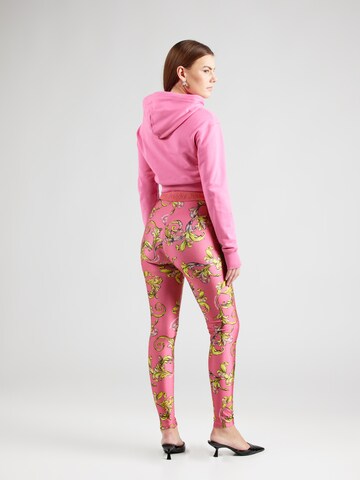 Versace Jeans Couture Skinny Leggings in Pink