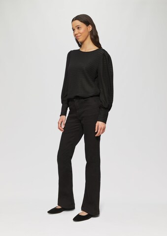 QS Shirt in Black: front