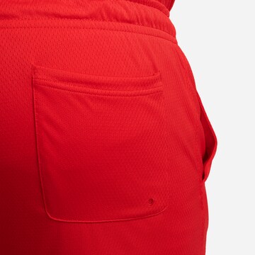 Nike Sportswear Regular Workout Pants in Red