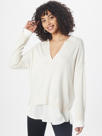 s.Oliver BLACK LABEL Sweater in White: front