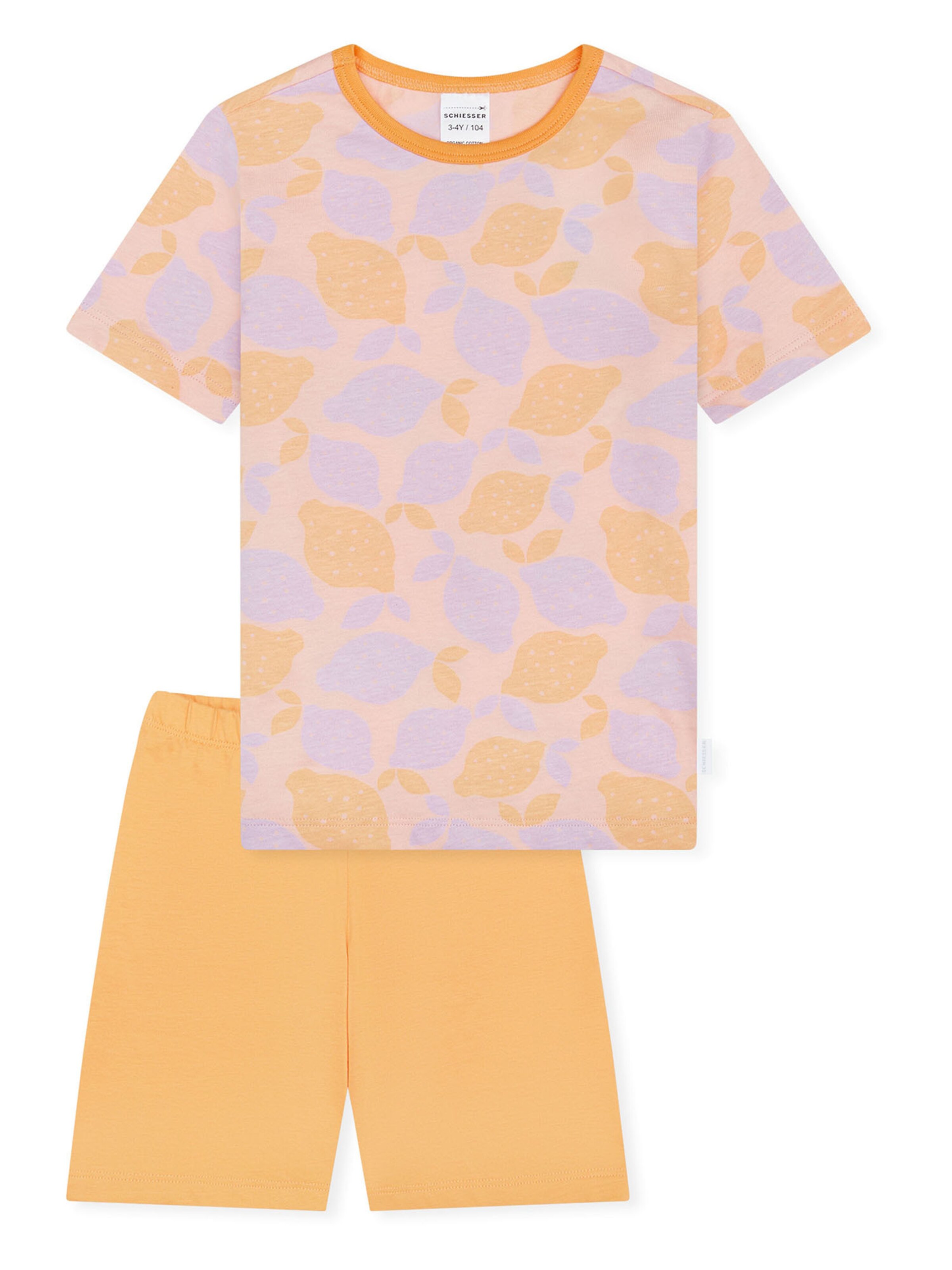 Pyjama ' Kids Nightwear ' SCHIESSER en orange : devant