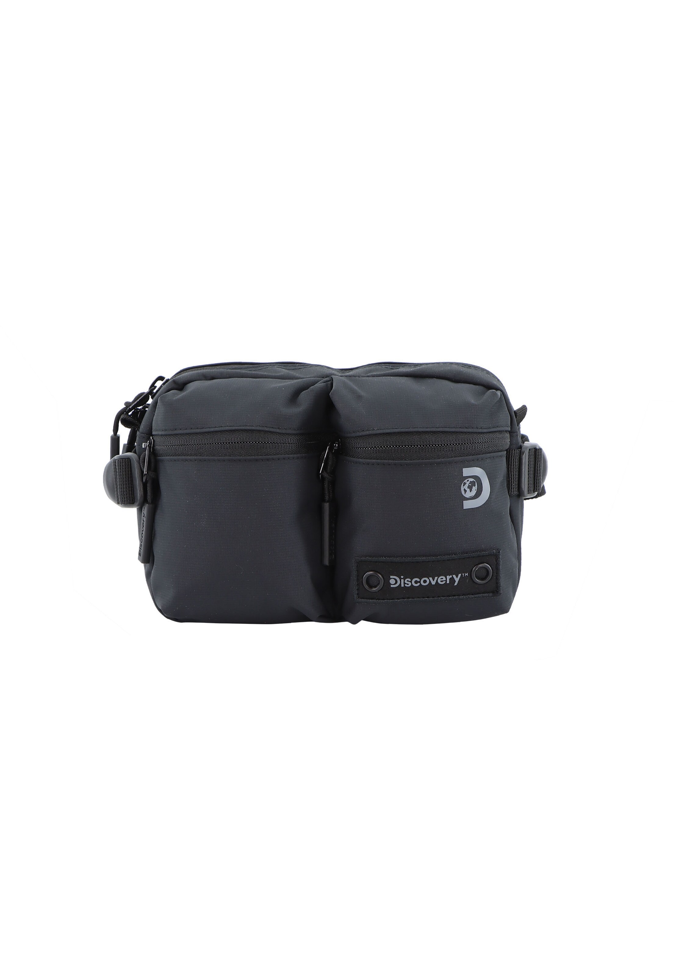 Discovery Fanny Pack 'Discovery Shield rPet' in Black: front