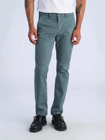 Coupe slim Pantalon chino Lindbergh en gris