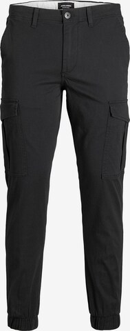 Pantalon 'MARCO' Jack & Jones Junior en noir : devant