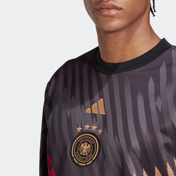 ADIDAS PERFORMANCE Športová mikina 'Germany Pre-Match Warm' - Čierna