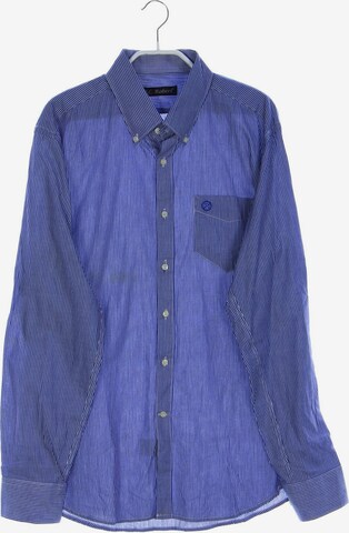 J.C. Robert Button Up Shirt in XL in Blue: front
