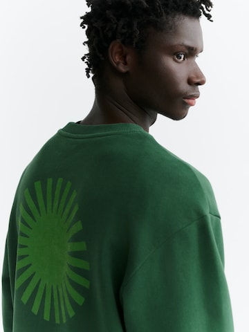 Thinking MU Sweatshirt 'LEON' in Groen: terug