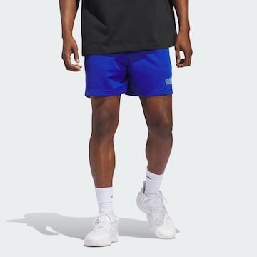 ADIDAS PERFORMANCE Loose fit Workout Pants 'Select' in Blue: front