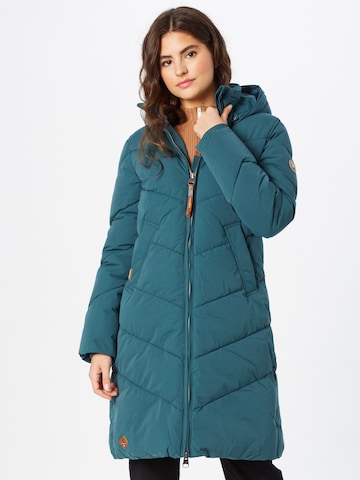 Ragwear Winter coat 'Rebelka' in Green: front