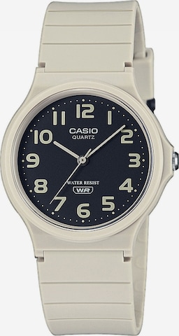 CASIO Analog Watch in White: front