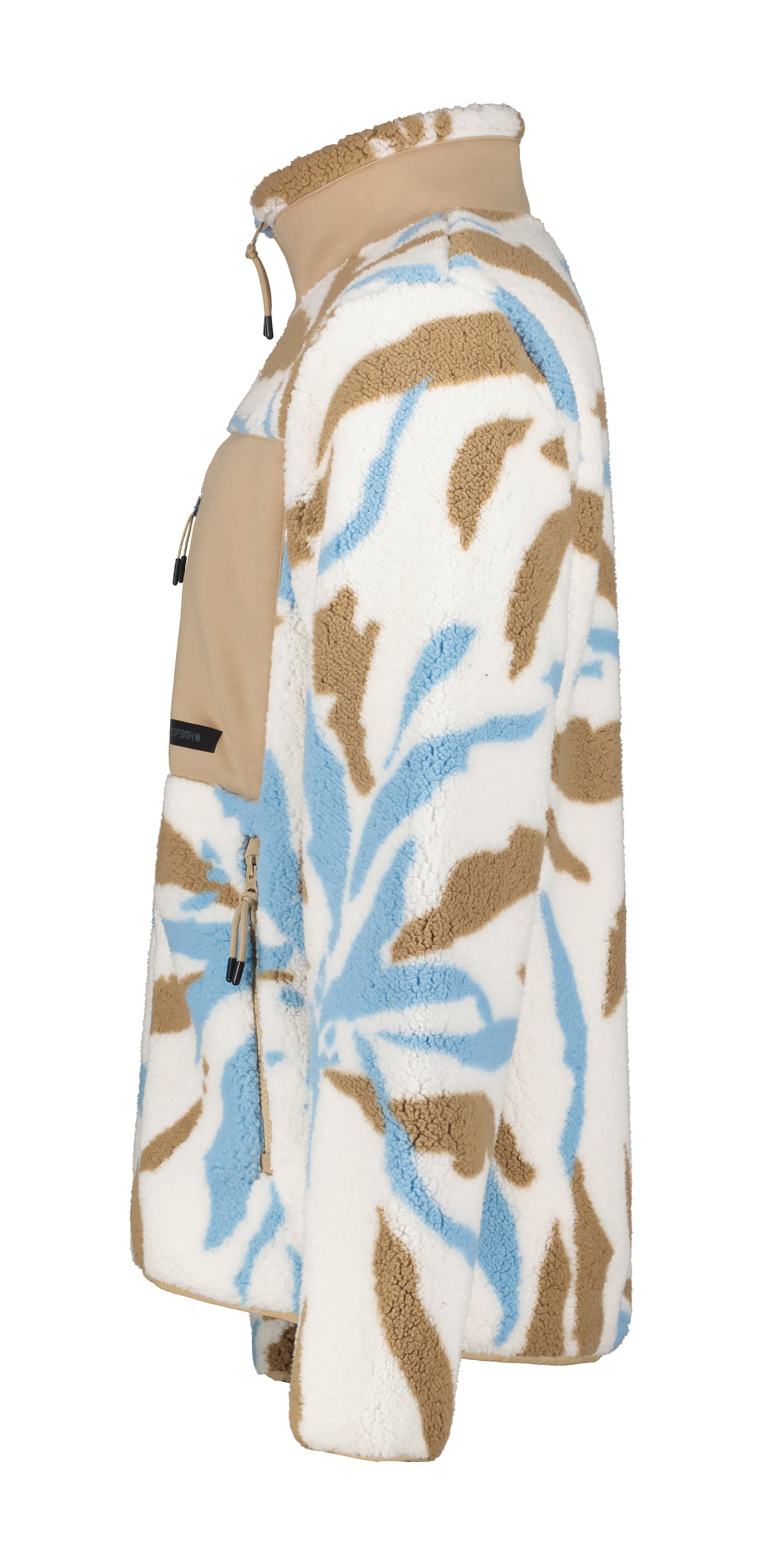 ICEPEAK Athletic Fleece Jacket in White