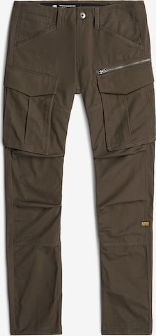 Pantalon cargo G-STAR en vert : devant